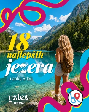 18 jezera u Srbiji (mapa)